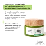 1% Natural Biome-Boost™ Moisturizer with Hyaluronic Acid - 50ml thumbnail 4