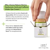Hyaluronic Acid and Caffeine Under Eye Cream with Natural Biome-Boost™ Solution - 15 ml thumbnail 4