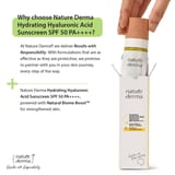 Hydrating Hyaluronic Acid Aqua Sunscreen SPF 50 PA++++ with Natural Biome-Boost™ Solution - 50 ml thumbnail 4
