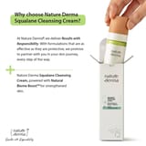 Squalane Cleansing Cream / Cleanser with Natural Biome-Boost™ Solution - 50 ml thumbnail 4