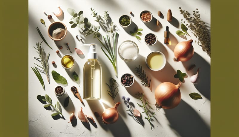 Onion Oil for Hair Care - lifestyle image