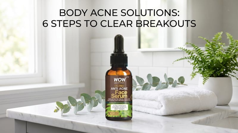 Body Acne Solutions: 6 Steps to Clear Back and Chest Breakouts - lifestyle image