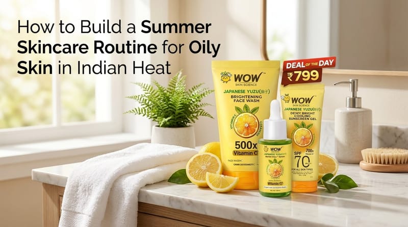 How to Build a Summer Skincare Routine for Oily Skin in Indian Heat - product