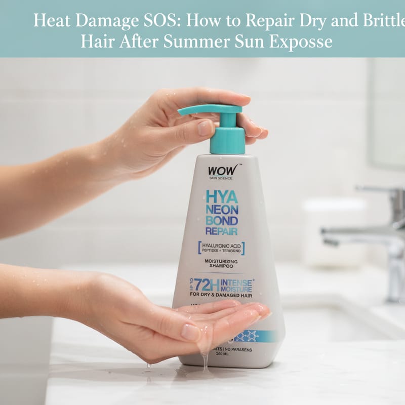 Heat Damage SOS: How to Repair Dry and Brittle Hair After Summer Sun Exposure - image