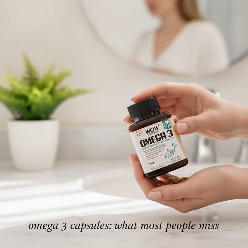 omega 3 capsules: what most people miss - lifestyle