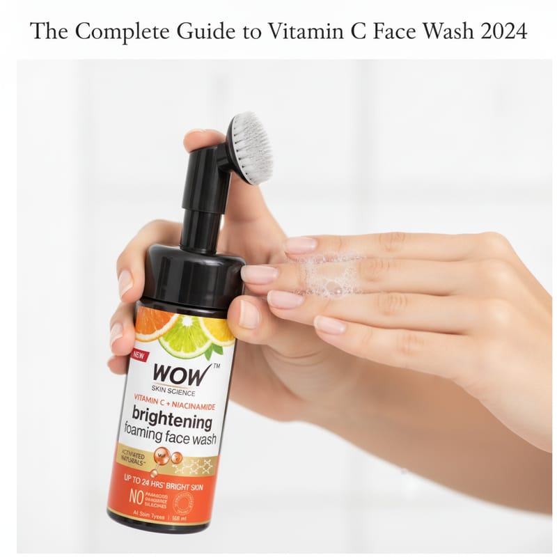 The complete guide to vitamin c face wash - science