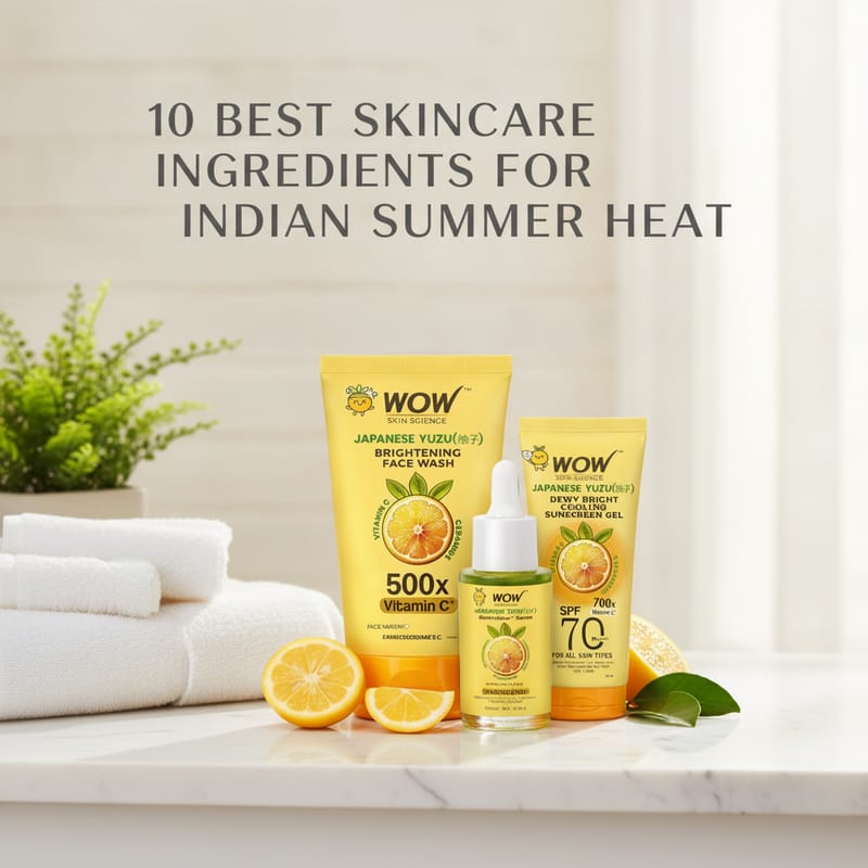 10 Best Skincare Ingredients for Indian Summer Heat 2026 - lifestyle image