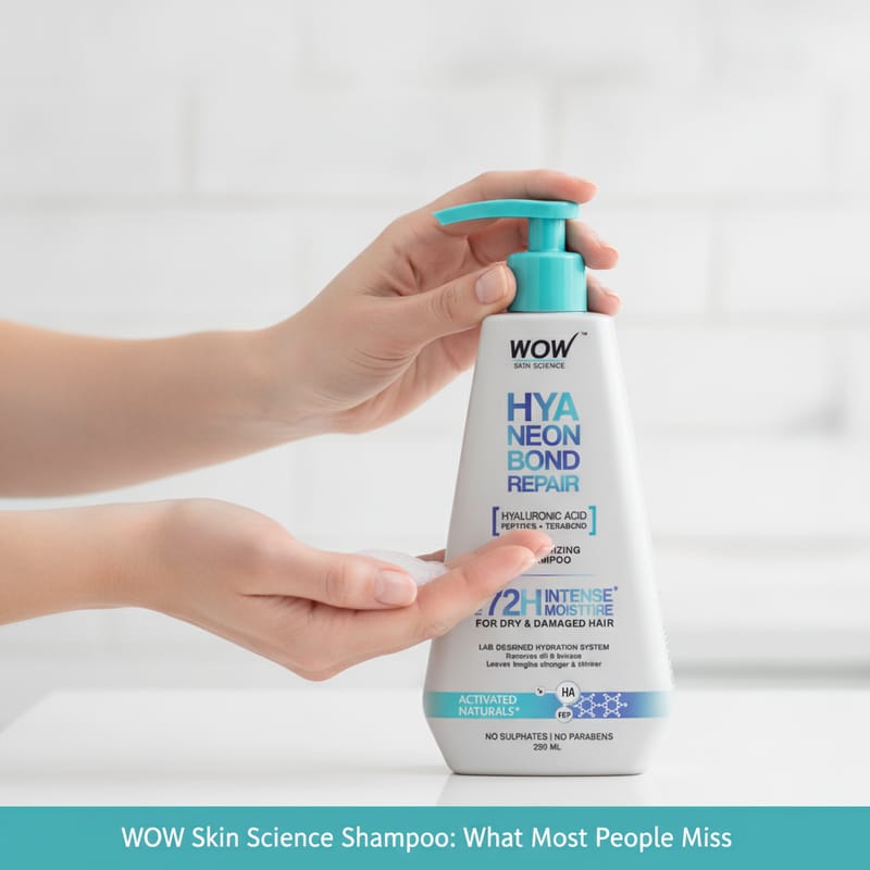 wow skin science shampoo: what most people miss - science
