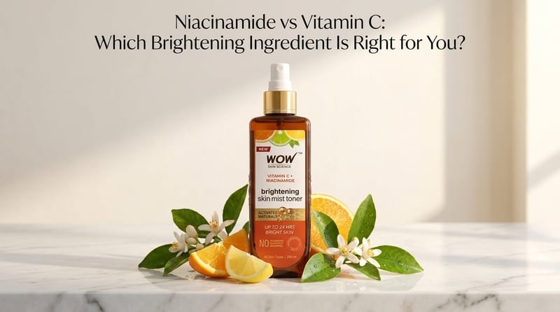 Niacinamide ਬਨਾਮ Vitamin C: ਤੁਹਾਡੇ ਲਈ ਕਿਹੜਾ ਚਮਕਦਾਰ ਬਣਾਉਣ ਵਾਲਾ ਤੱਤ ਸਹੀ ਹੈ?