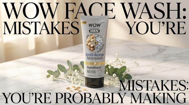 WOW Face Wash: Mistakes You're Probably Making