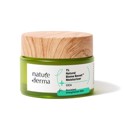 1% Natural Biome-Boost™ Moisturizer with CICA - 50 ml