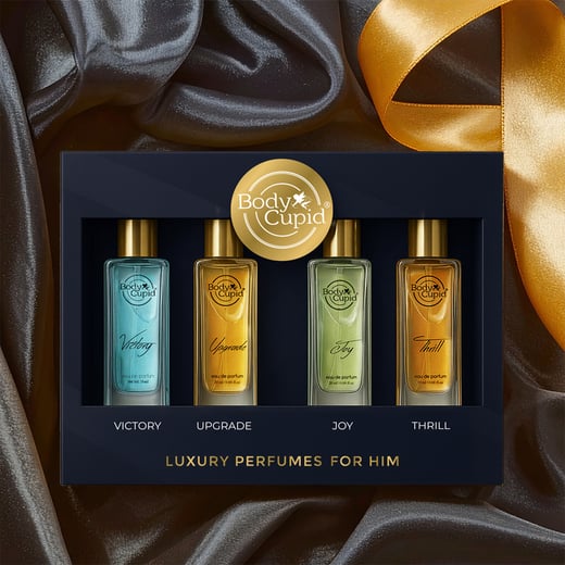 Luxury Eau de Epic Memories Perfume
                            Gift Set for Men - 4 x 20 ml