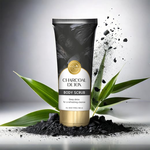 Charcoal Detox Body Scrub - 150
                        ml
