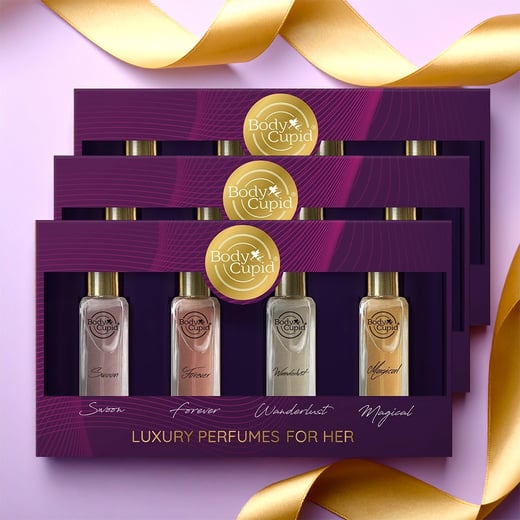 Luxury Eau de Epic Memories Perfume
                            Gift Set for Women - 4 x 20 ml - Pack of 3