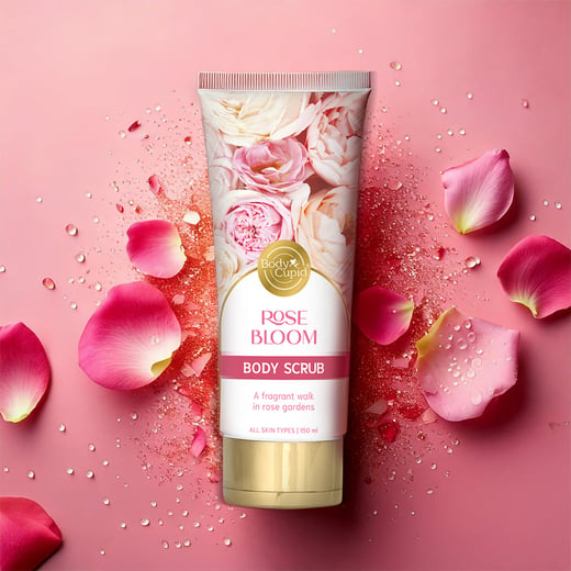 Rose Bloom Body Scrub Gentle
                        Exfoliating Scrub