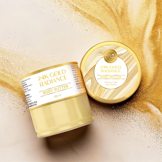 24K Gold Radiance Body Butter -
                        100 ml